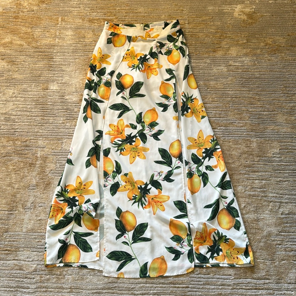 Fun Summer Lemon Skirt
